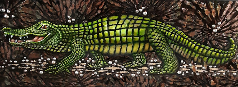 Missy  Sippy  Gator  Art | Geraldine Arata