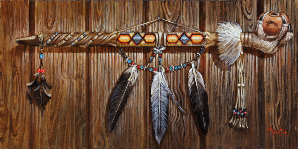 Pipe Tomahawk Art | Geraldine Arata