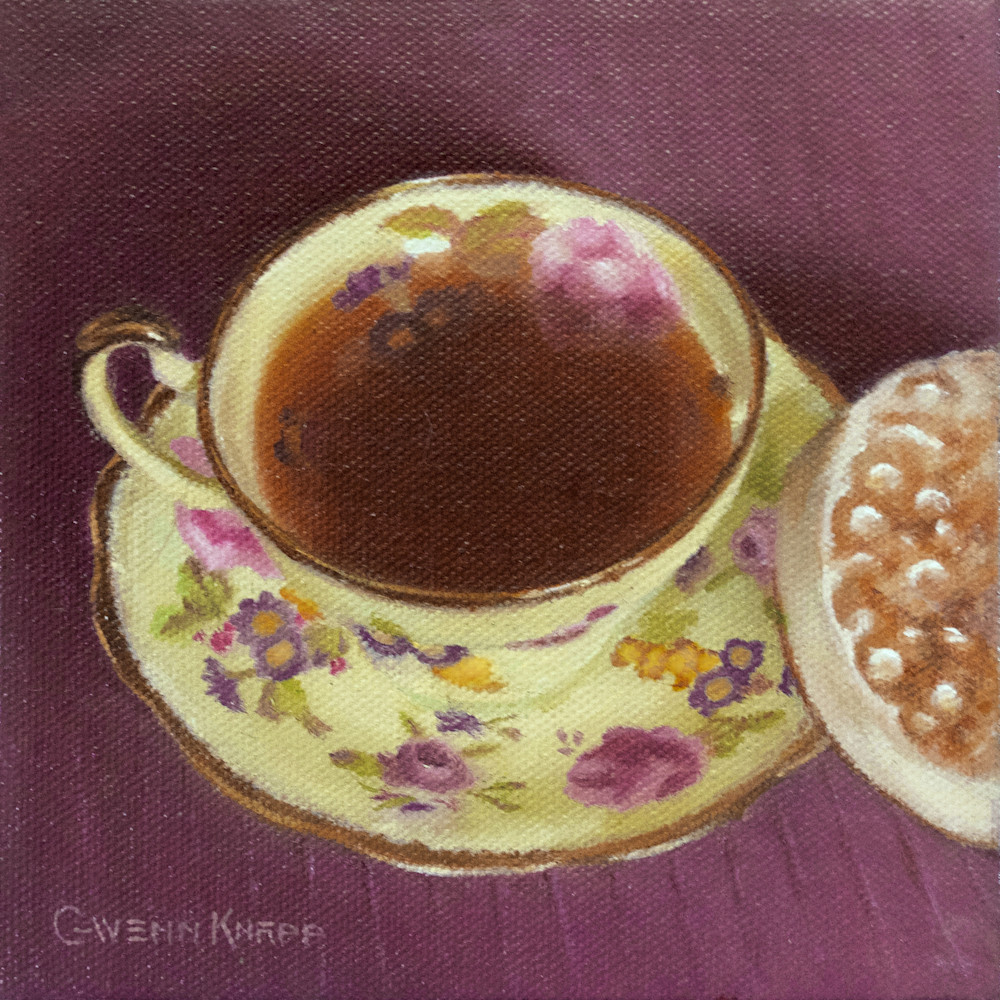 Tea & Crumpets Art | Gwenn Knapp Artist