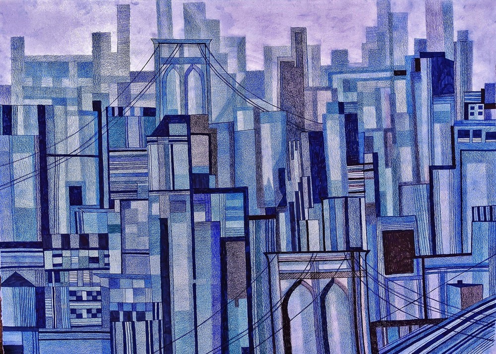 Dumbo Brooklyn Abstract Art | lencicio