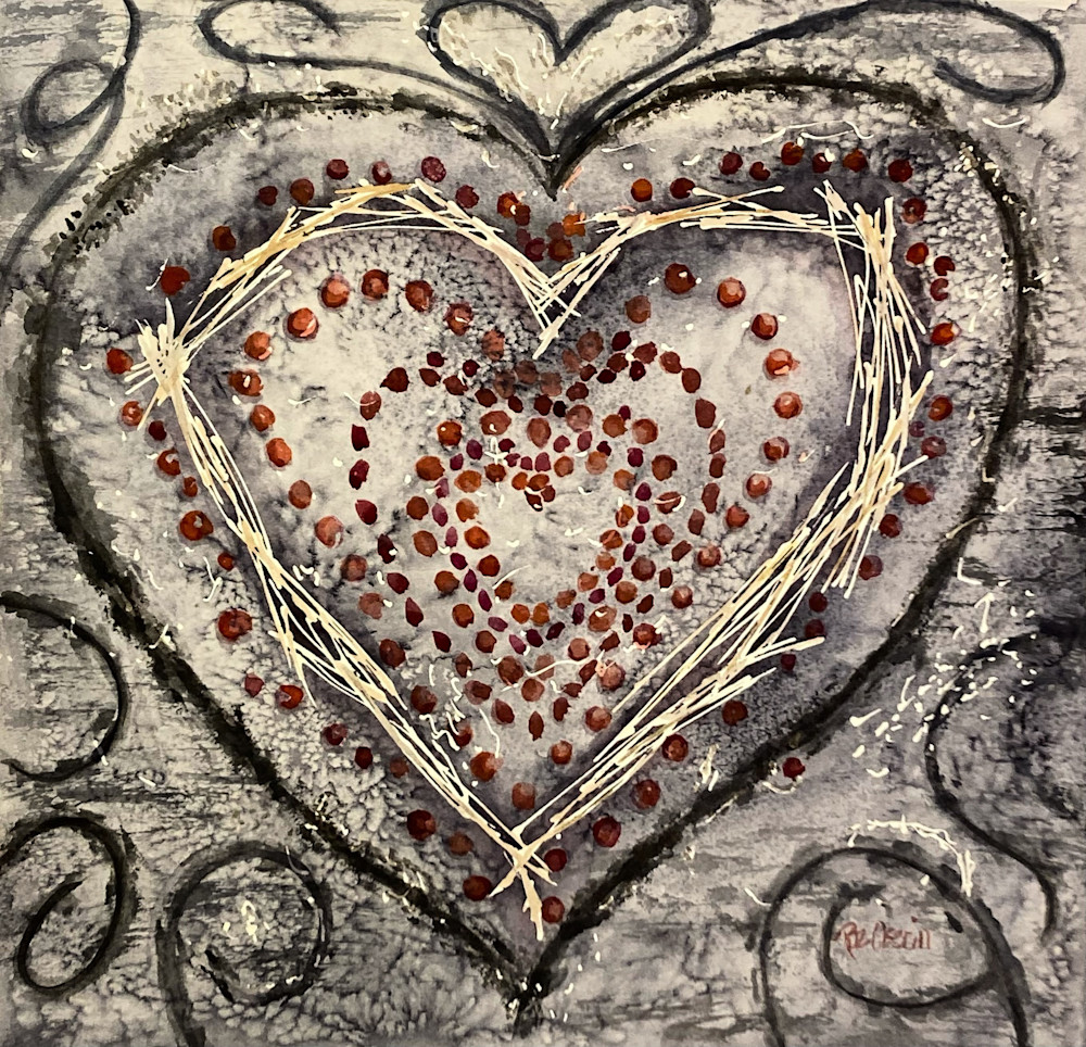 Hearts Of Nature #5 Art | Roz Oserin Fine Art