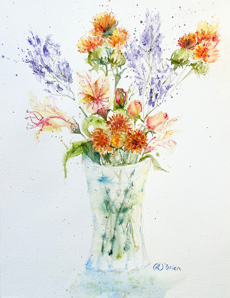 Fall Bouquet Art | Color Splash Ranch