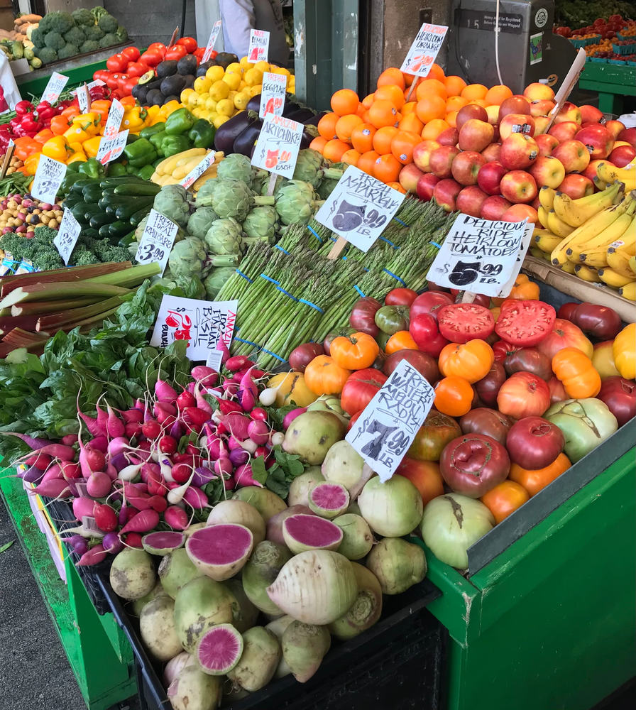 Mixed Vegetables, Seattle Farmers Market Art | Jeanie Watson