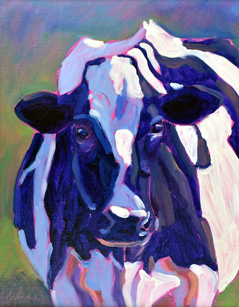 Winnie The Cow Art | Sylvina Rollins Artist