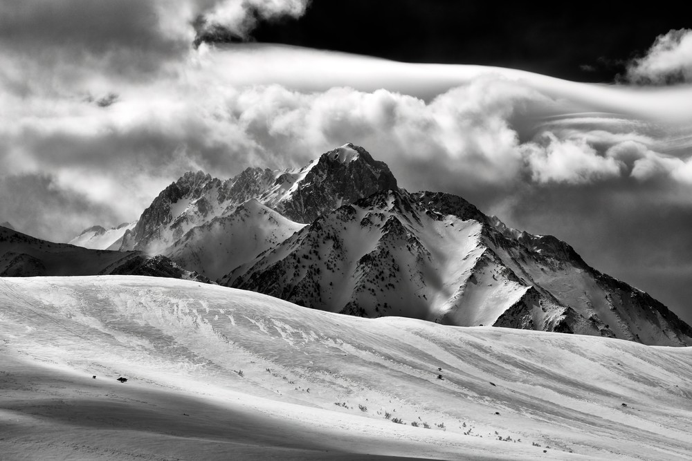 John E. Kelly Fine Art Photography – Snow Peak - Land and Sky