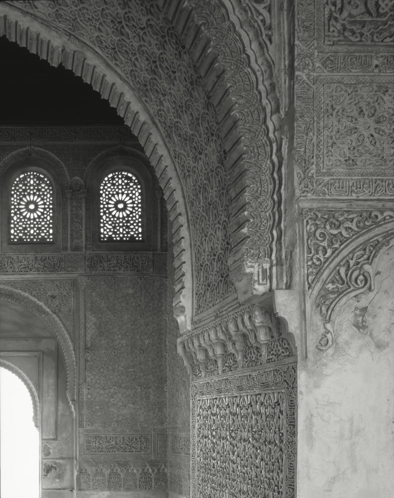 Alhambra.Detail.Bw 2 Photography Art | John Edward Linden Photography