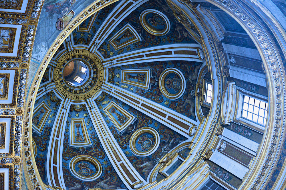 Vatican Dome Art | Siegel Photography, LLC