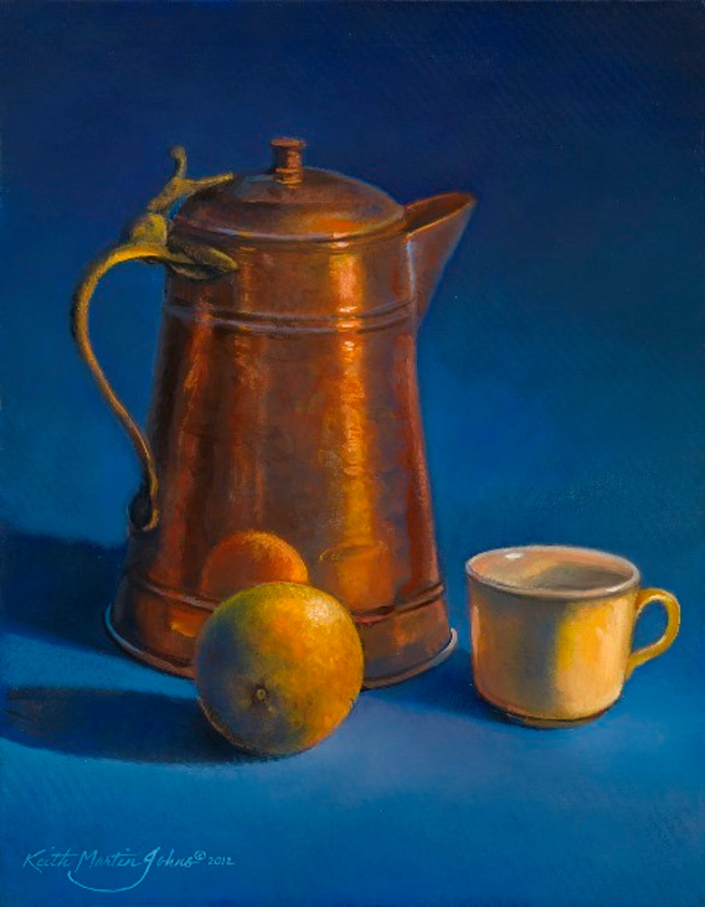 Copper Coffee Art | Keith Martin Johns Fine Art