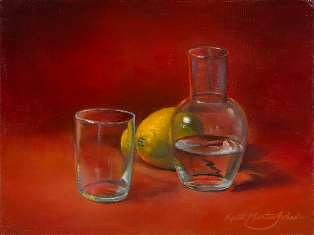 Lemon Water Art | Keith Martin Johns Fine Art