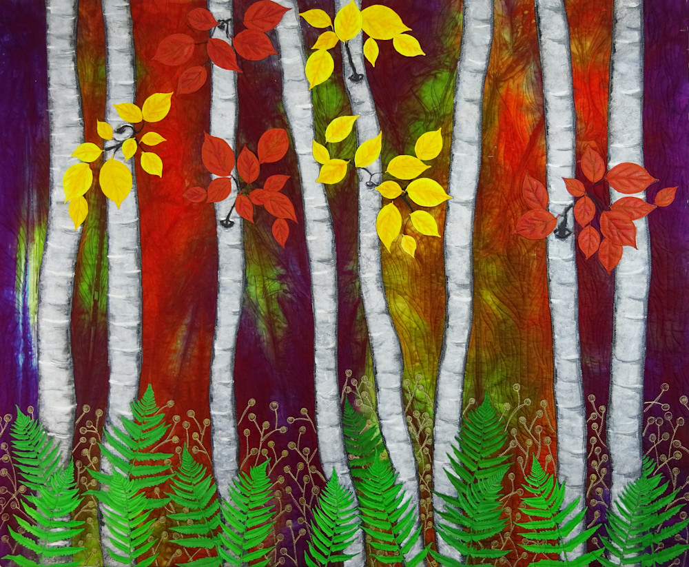 Autumn Birches Art | Rachel Derstine Designs