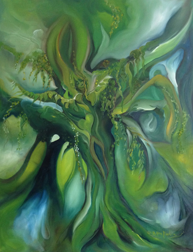 Tree Whisperer   Art Print Art | Bettina Madini Art 