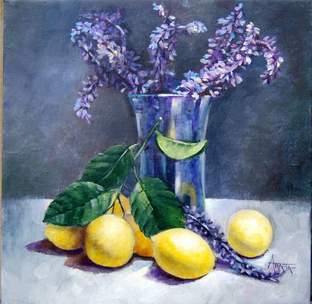Lemons And Lavender Art | Geraldine Arata