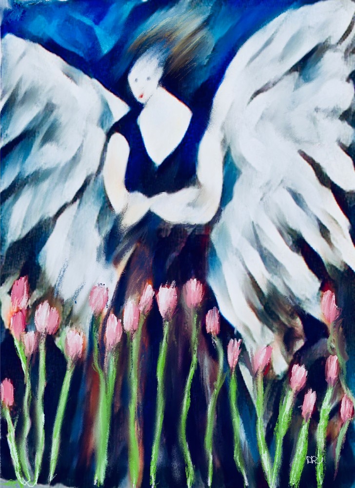 Pink Tulip Angel