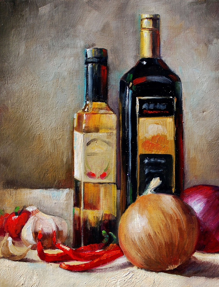 Oil & Onions Art | Geraldine Arata