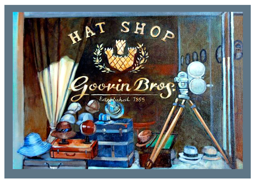 Grooin Hat Shop Art | Geraldine Arata