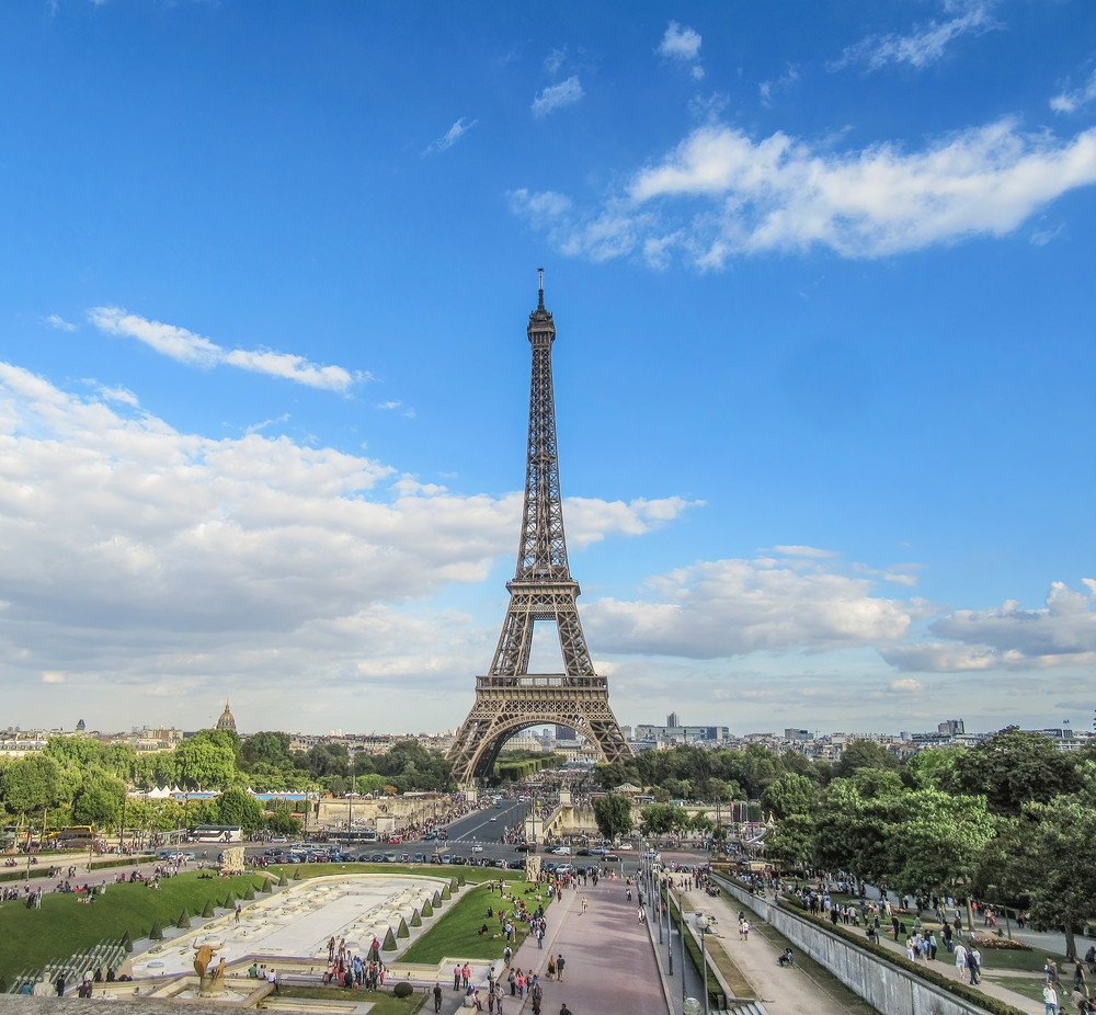 Eiffel Tower   From Place Du Trocadero Art | larryquintana