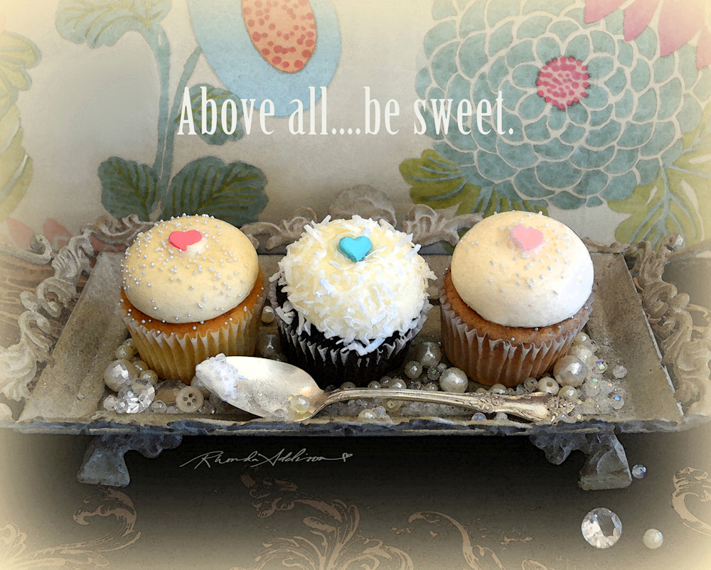 Three Cupcakes Be Sweet Art