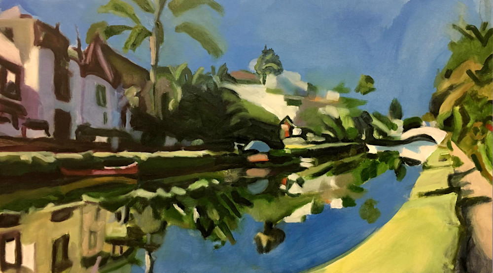 Venice Canal Afternoon Art | Larry Morace Art