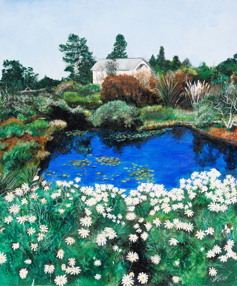 Spring At The Pond 1982 Art | Bill Whittemore Art