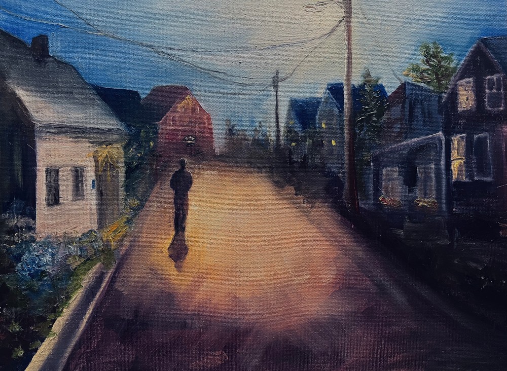 Night Walk In Provincetown Art | Katherine Bennett Art