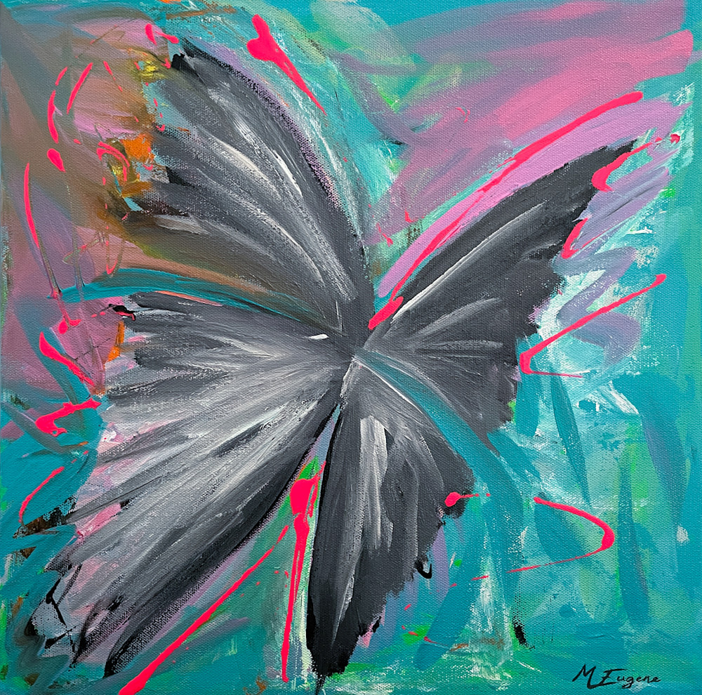 Chroma Series   Butterfly Art | M Eugene Art