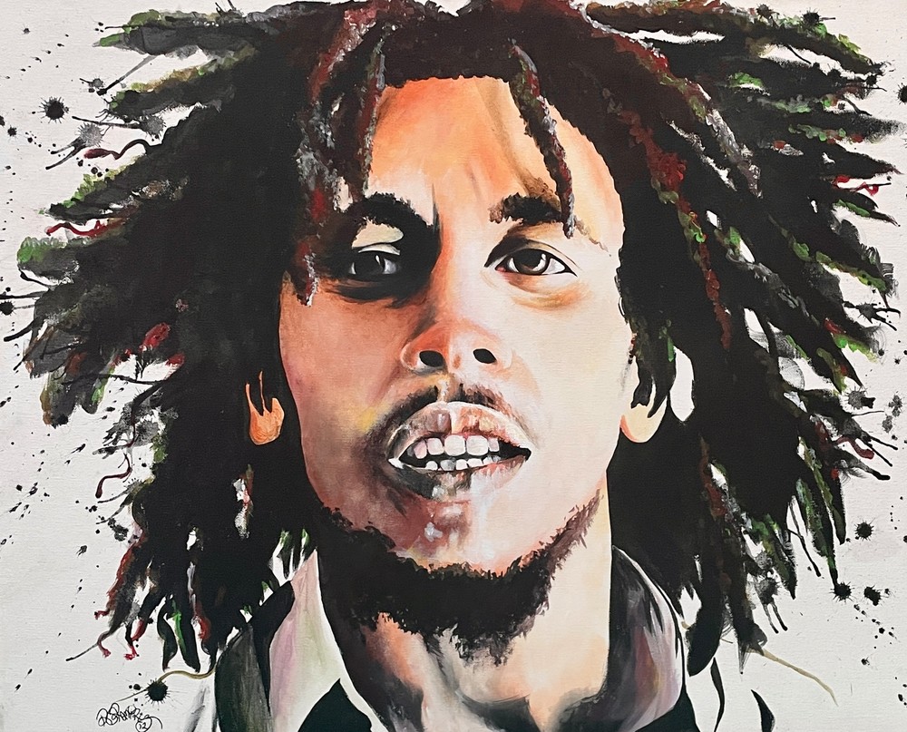 Bob Marley Art | Cactus Crown Studios