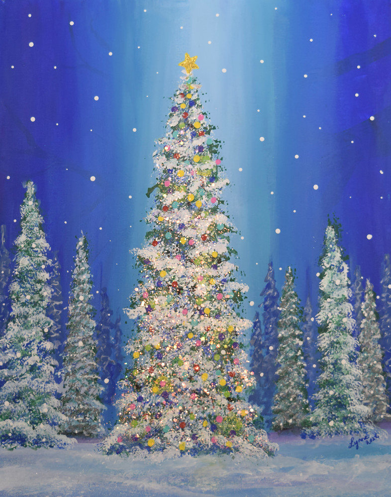 Christmas Forest Art | The Art in Me