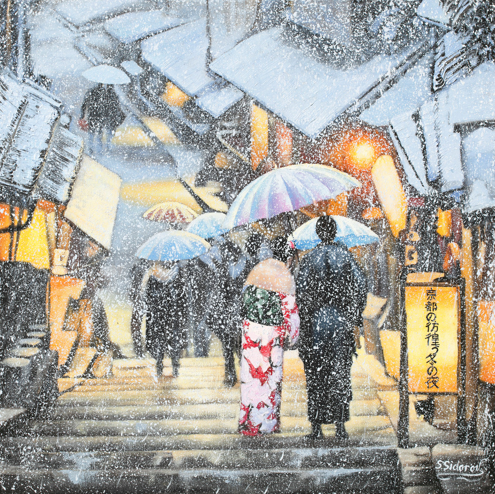 SidorovFineArt-Japanese Cityscape 