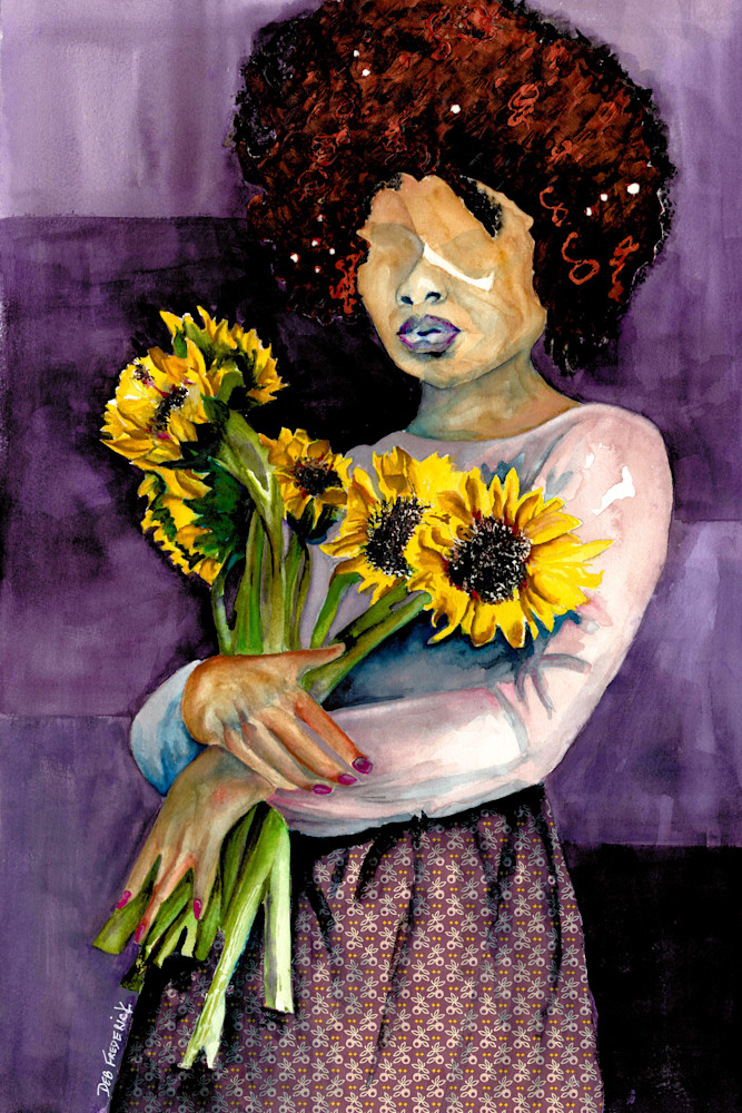 Ditzy Florals And Sun Flowers Art | debfrederick