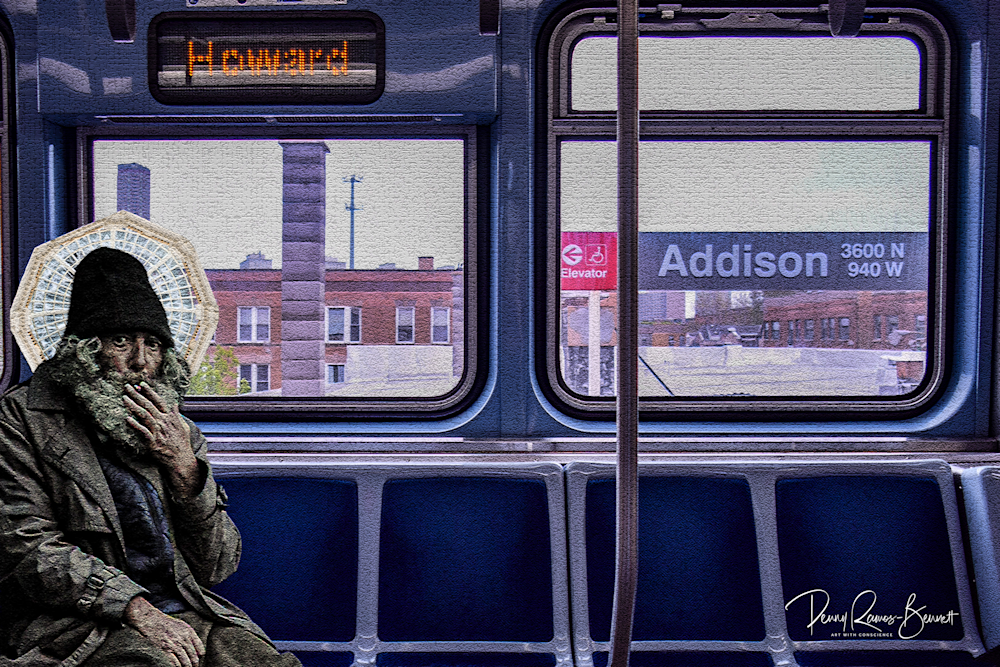 Comfort And Mercy At Addison Station Art | Penny Ramos-Bennett Art