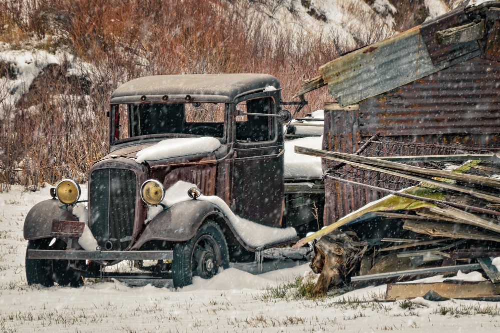 Snow Shed Photography Art | Ken Smith Gallery