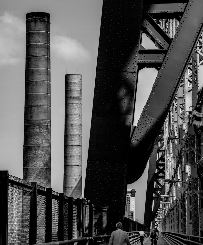 Walking Over The 59th Street Bridge, Nyc Photography Art | Ben Asen Photography