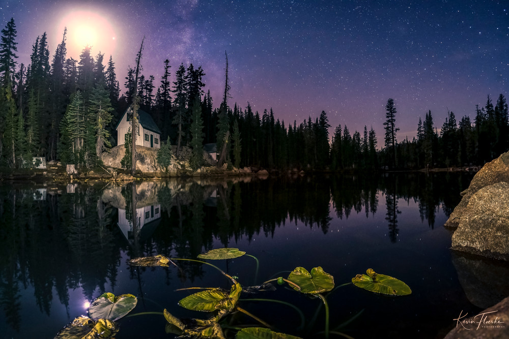 Mosquito Lakes by Moonlight