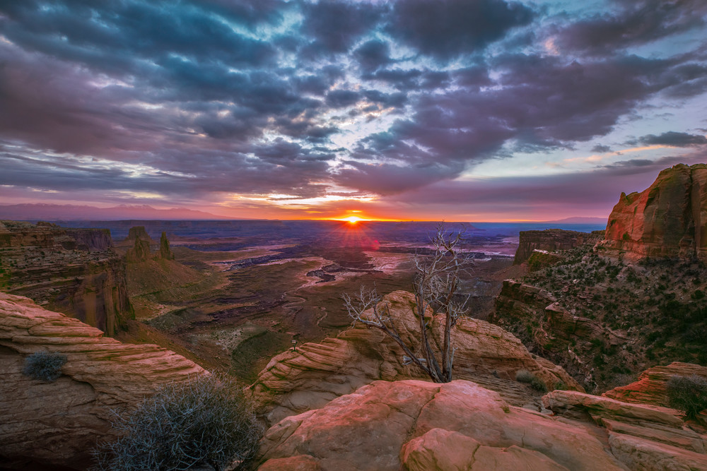 Sunrise Over Canyonlands National Park. Moab, Utah Photography Art | Shoot for Love, LLC