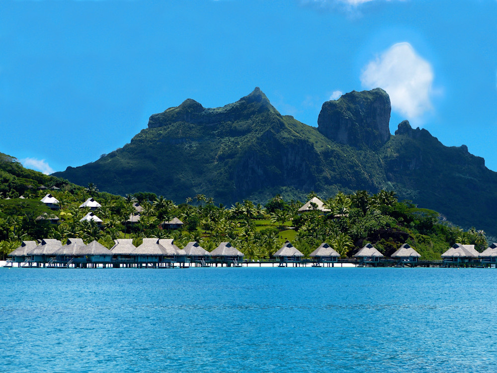 Bora Bora Snorkle View