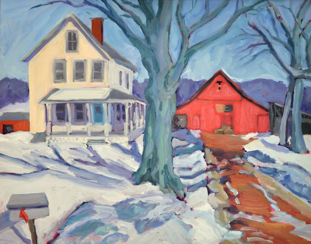 Outgoing Mail At The Farm  Art | Sylvina Rollins Artist