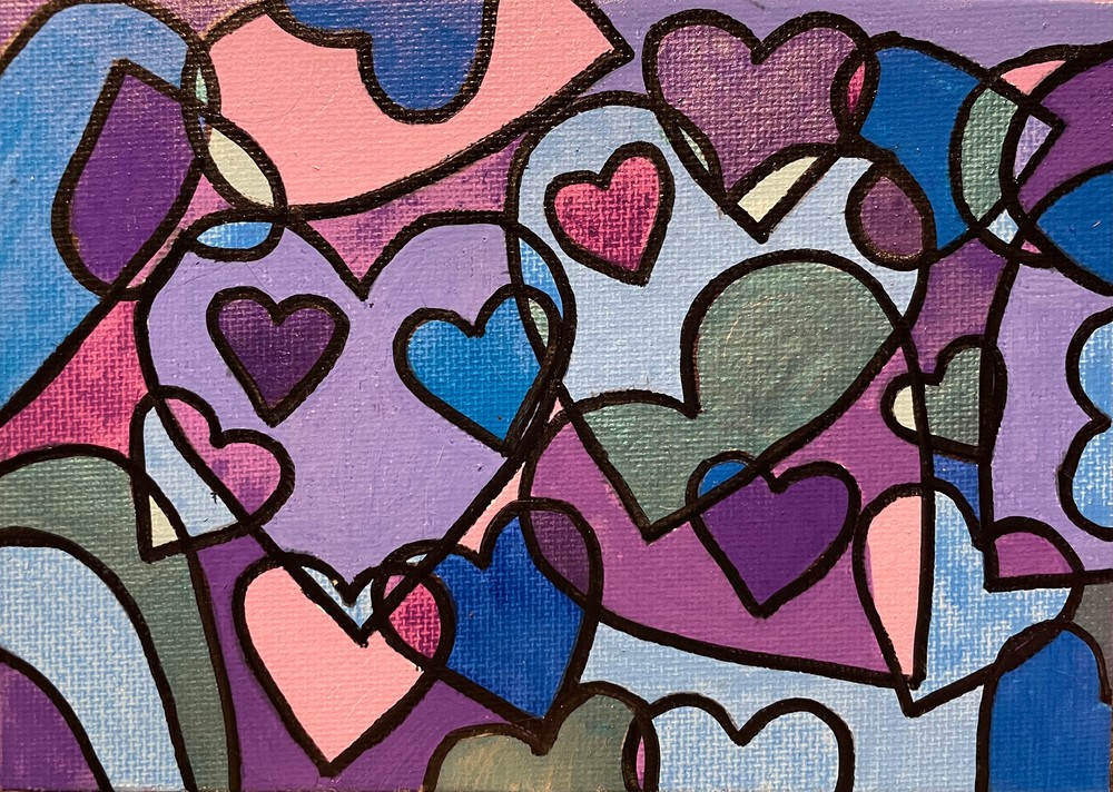 Jumble Of Hearts Art | Marci Brockmann Author, Artist, Podcaster & Educator