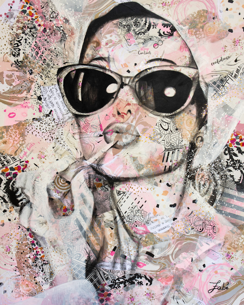 Audrey   Print Art | Zabé Arts