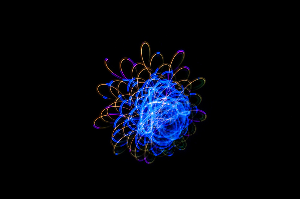 Blue Light Photography Art | photo4change