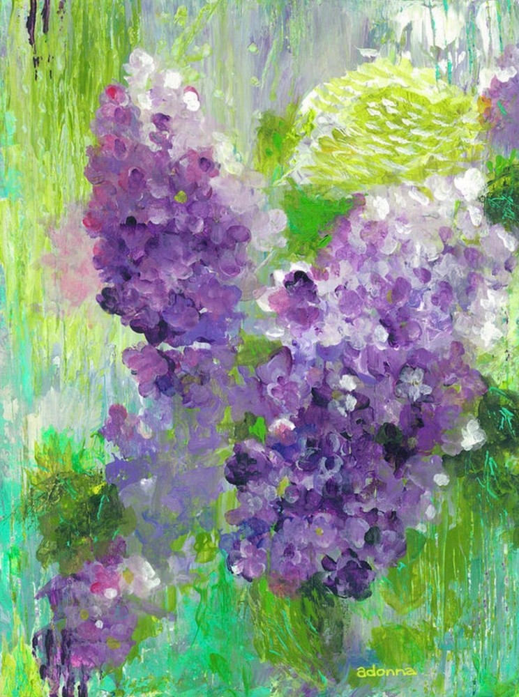 Lilac Love Art | Artistry by Adonna