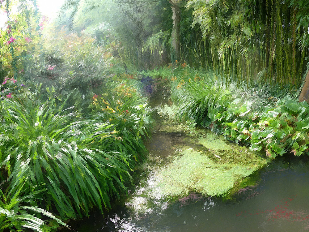 Monet's Garden No. 2 Photography Art | Audrey Nilsen Studios