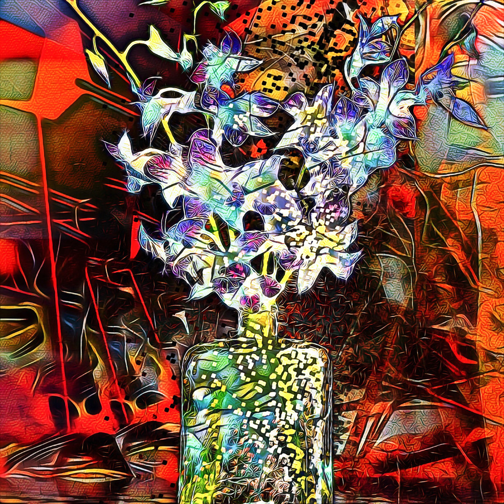 Purple Orchids Art | Maciek Peter Kozlowski Art