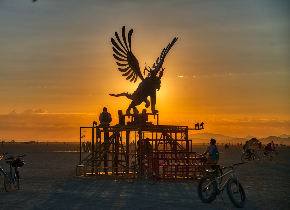 Sunrise At Burning Man 2019 Photography Art | Bryce Quayle Fine Art Photography