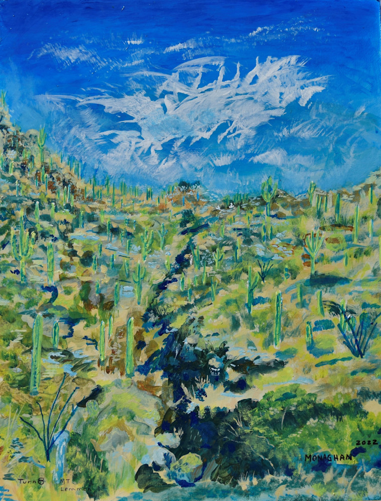 Mt Lemmon Turn 8  Art | Desert Skyline Studios