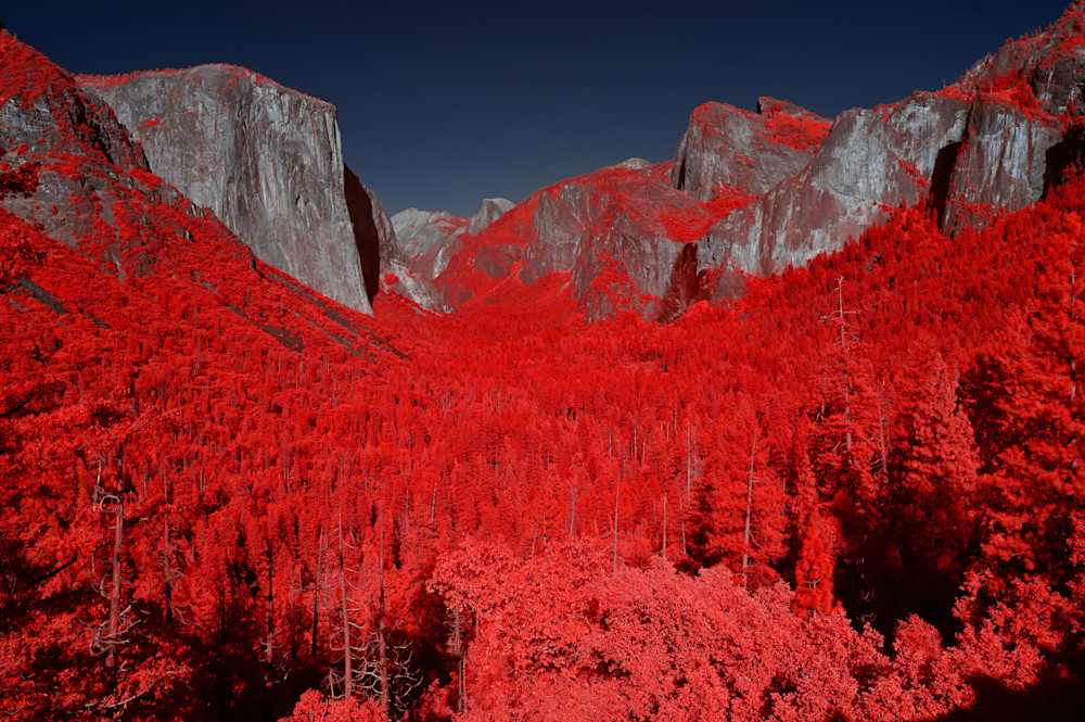 Yosemite, Tunnel View, Red Photography Art | Bryce Quayle Fine Art Photography