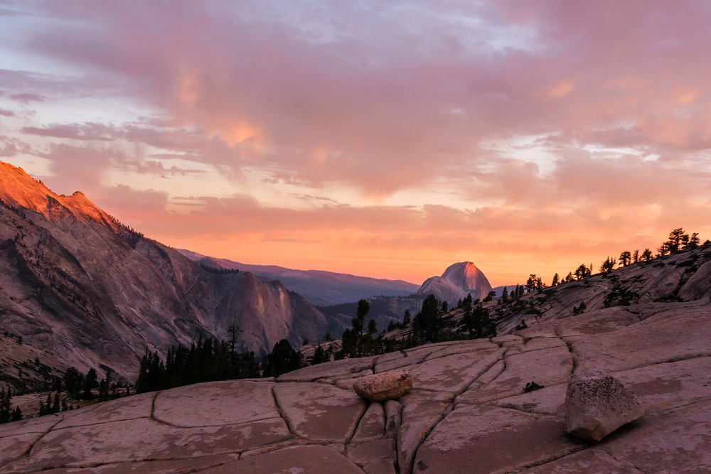 Half Dome Sunset