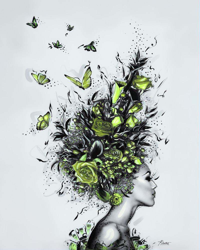 "Beautiful Mind" Print Art | KBates Art