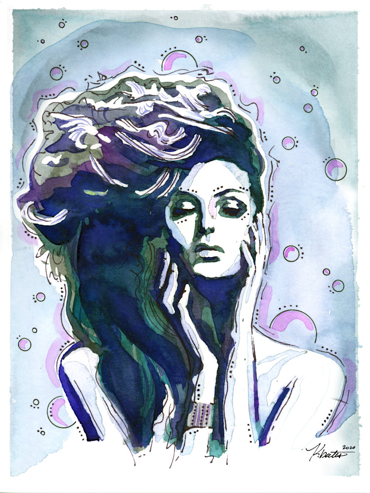 "Daughter Of Water" Print Art | KBates Art