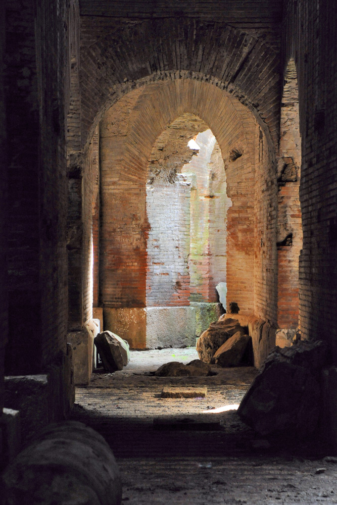 Tunnel Under The Amphitheater At Capua, Santa Maria Capua Vetere, Italy Photography Art | Bryce Quayle Fine Art Photography