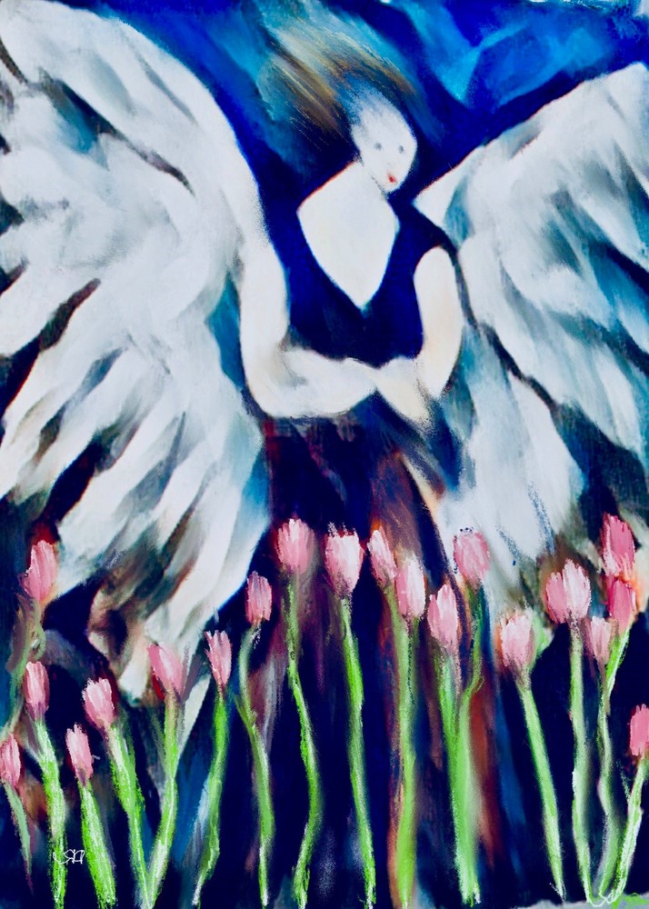 Pink Tulip Angel